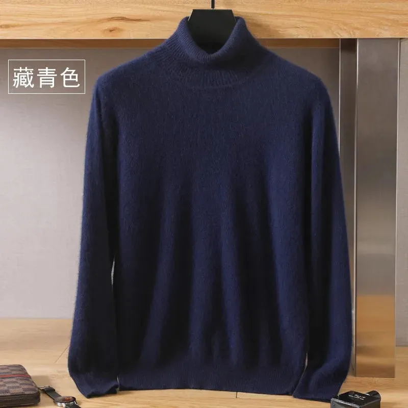 Trendy Mink Cashmere Turtleneck – Get Cozy in Style