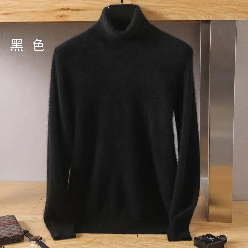 Trendy Mink Cashmere Turtleneck – Get Cozy in Style