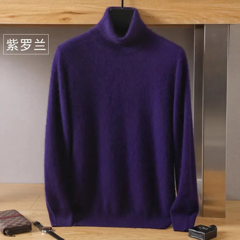 Trendy Mink Cashmere Turtleneck – Get Cozy in Style