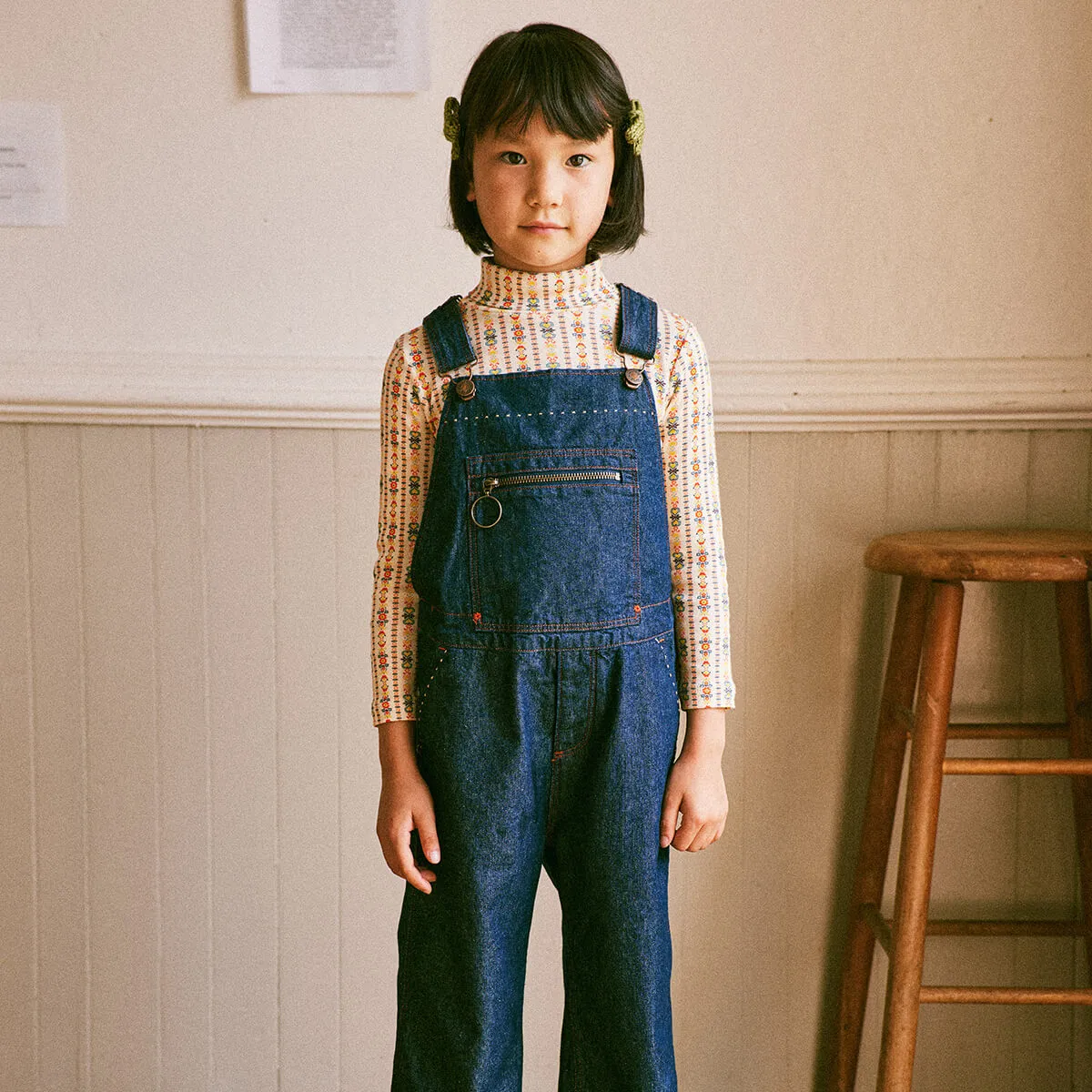 Turtleneck in String Bohemia by Misha & Puff - Last Ones In Stock - 4-5 Years