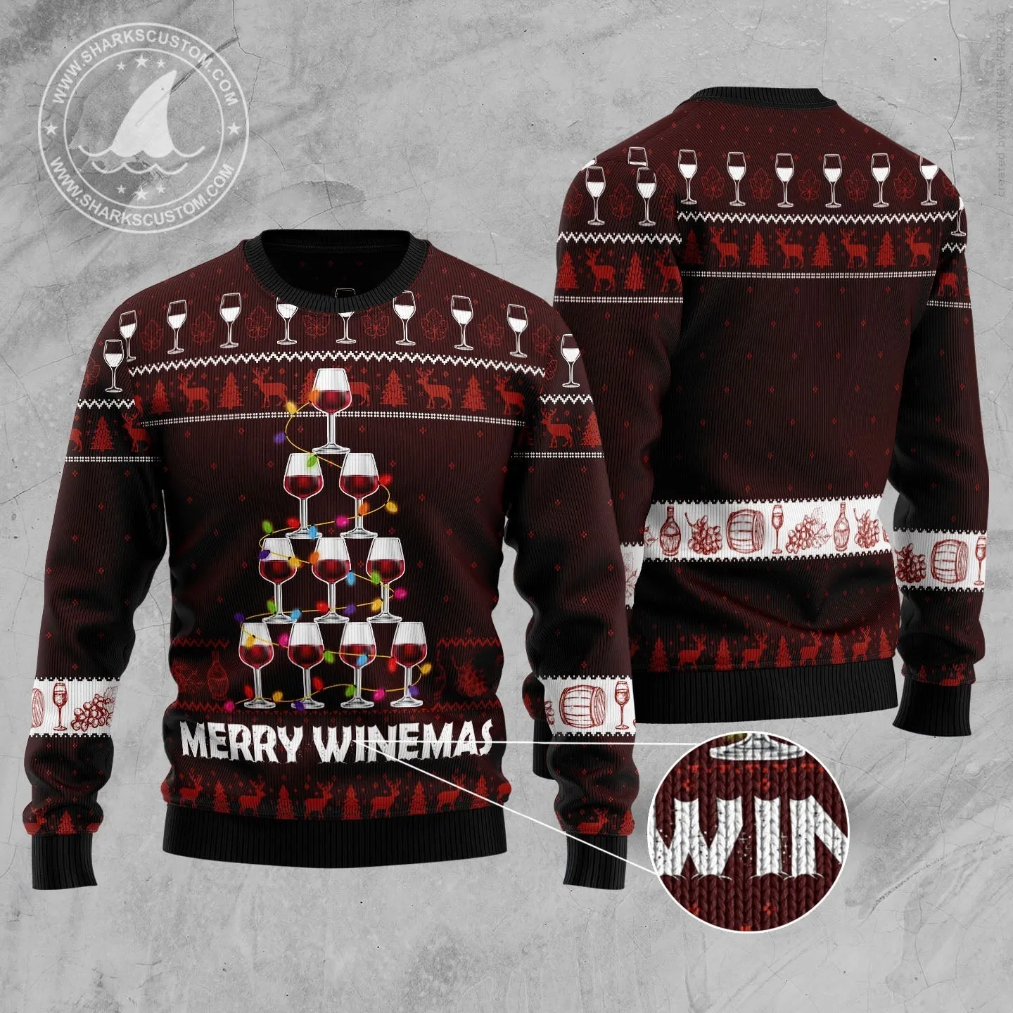 Ugly Sweater JulesRoche All-Over Print Holiday Classic