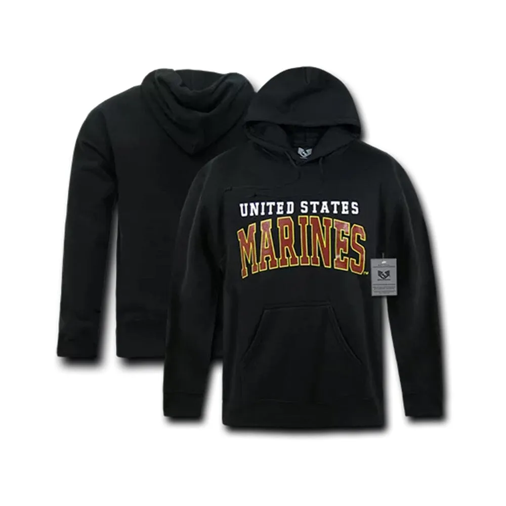 United States Marines Pull Over Hoodie