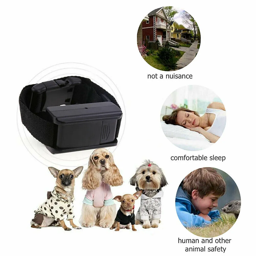 US Automatic Anti Bark Barking All Size Dog Shock Control Device Training Collar