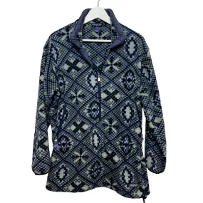 Vintage 90s Patagonia Fleece Pullover Tunic Synchilla Made in the USA Blue