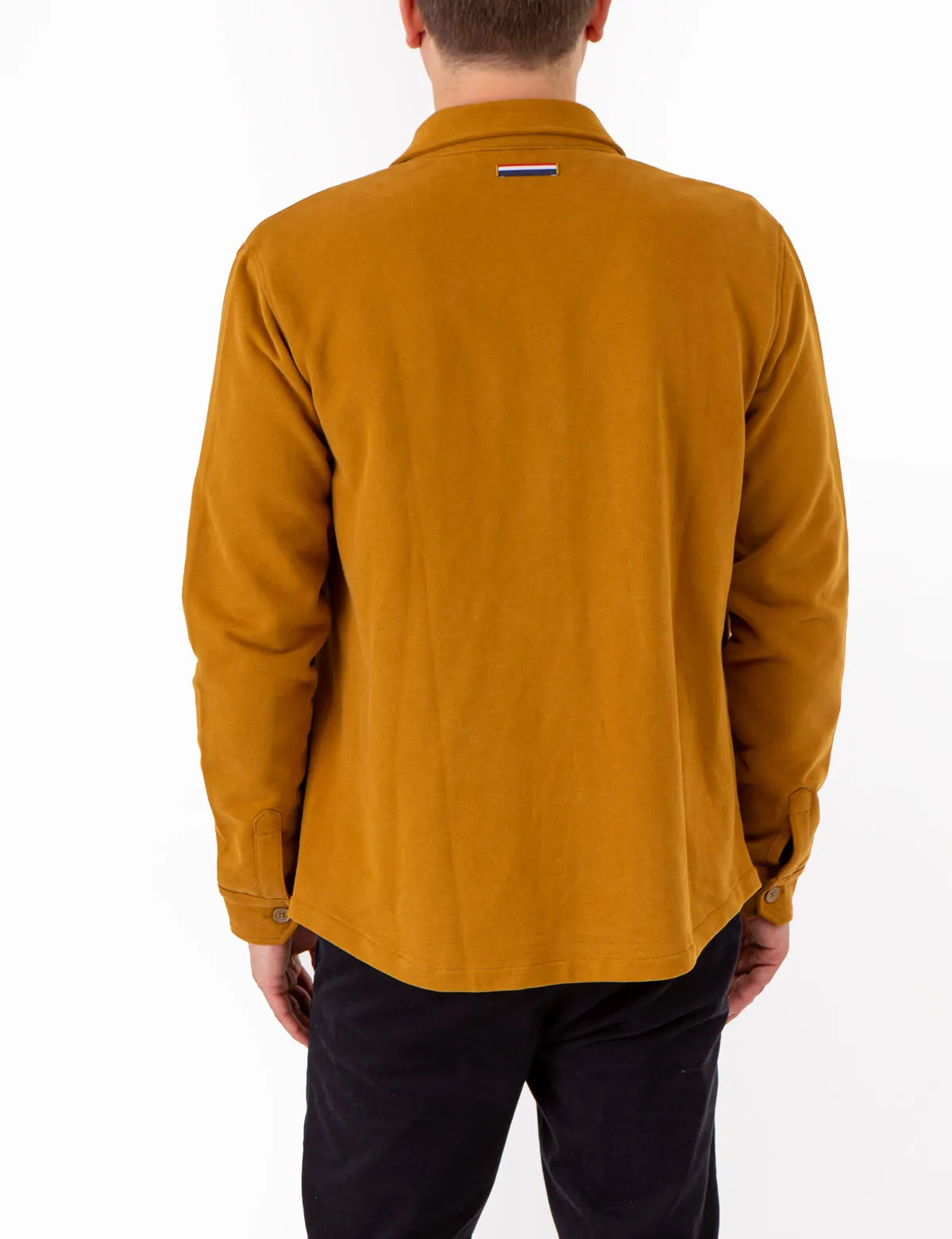 WHITE LABEL FRENCH TERRY SHACKET