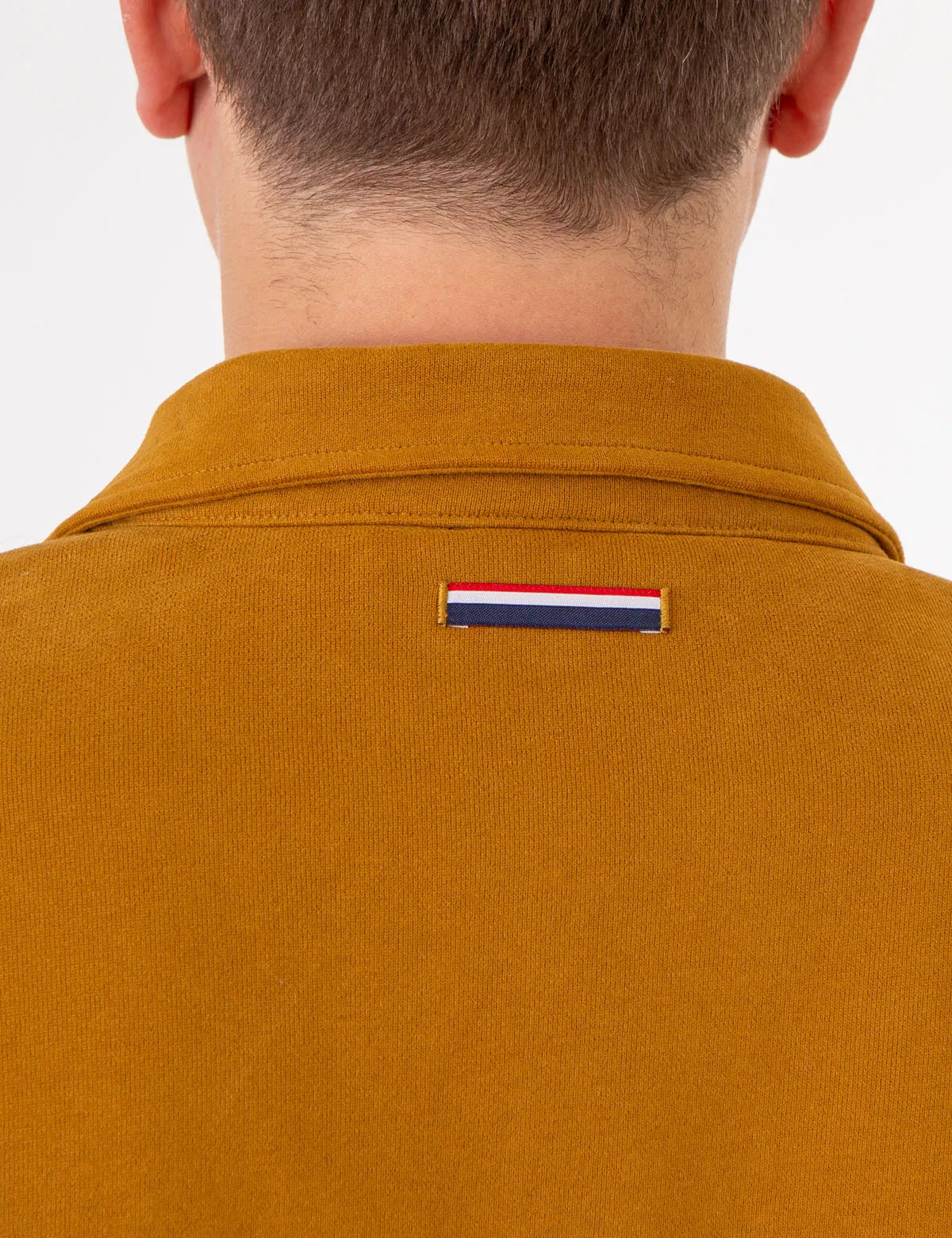 WHITE LABEL FRENCH TERRY SHACKET