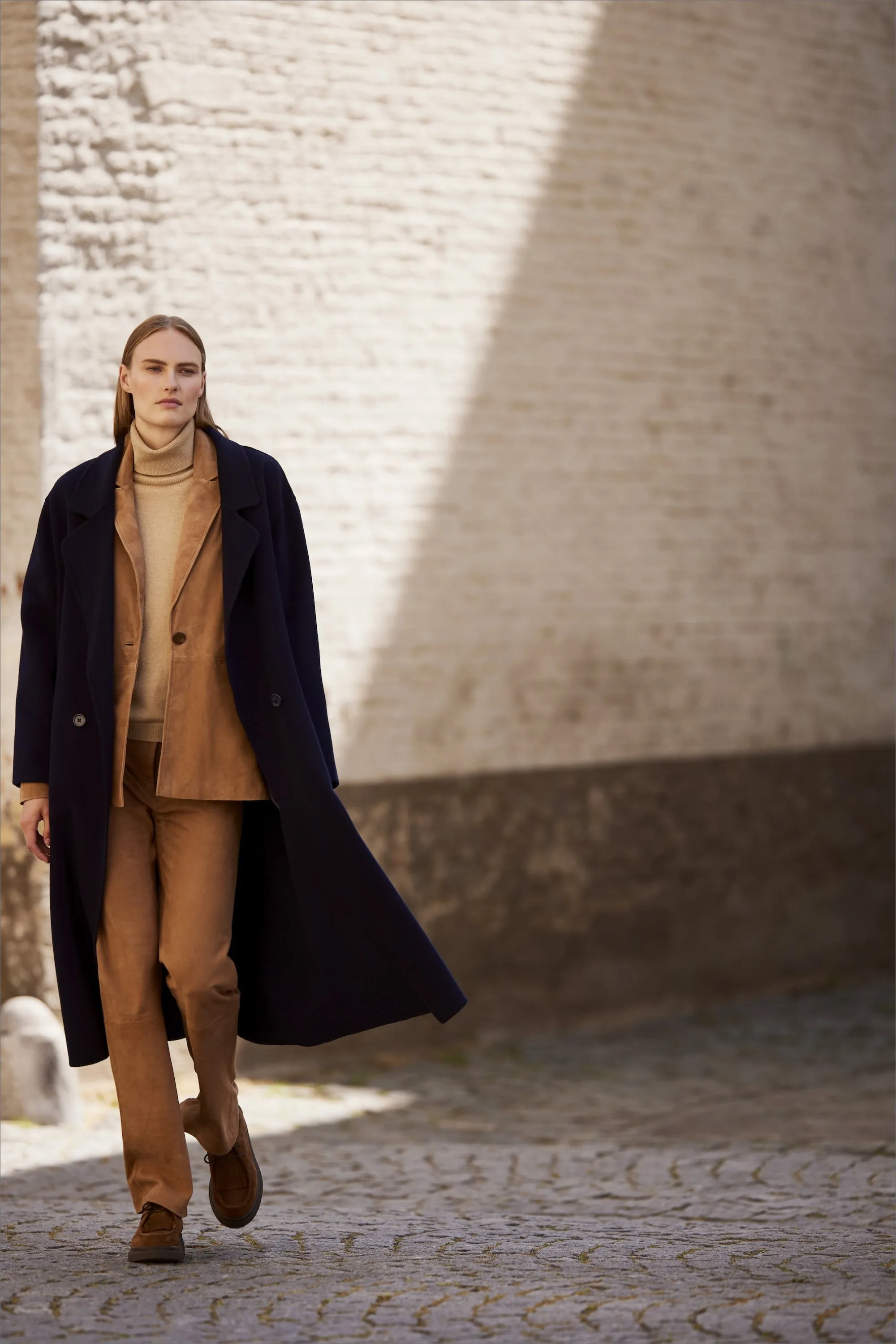 WOOL BLEND TURTLENECK PULL NAGA