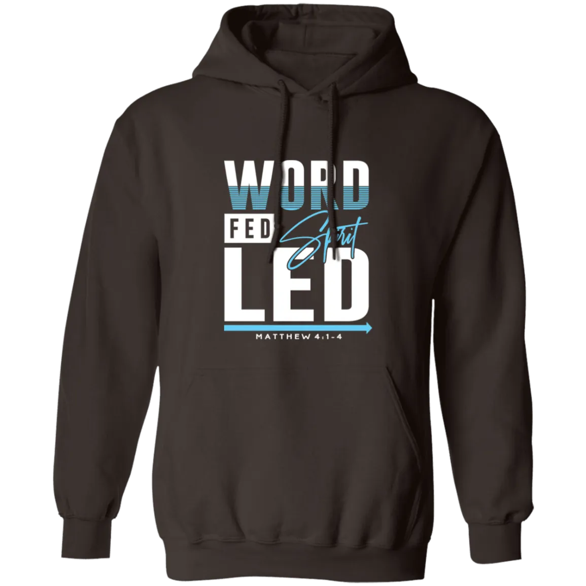 WORD FED SPIRIT LED Adult Hoodie