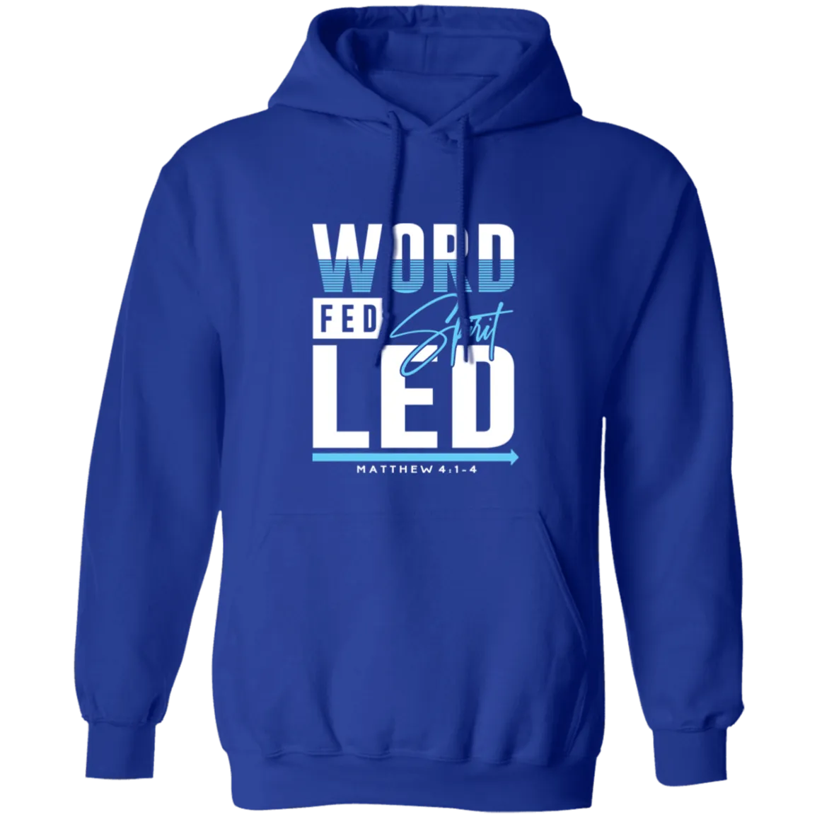 WORD FED SPIRIT LED Adult Hoodie